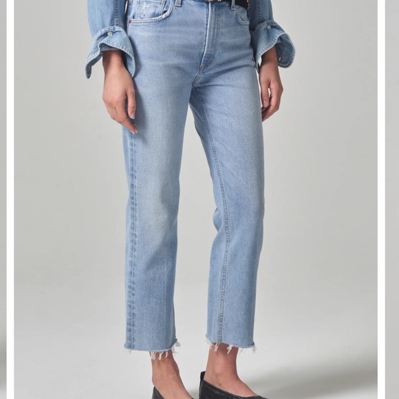 Citizens of Humanity Inga Collection Straight Denim Jeans - Picture 5 of 15